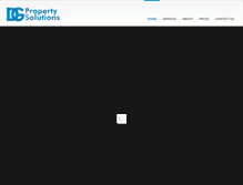 Tablet Screenshot of dgpropertysolutions.com